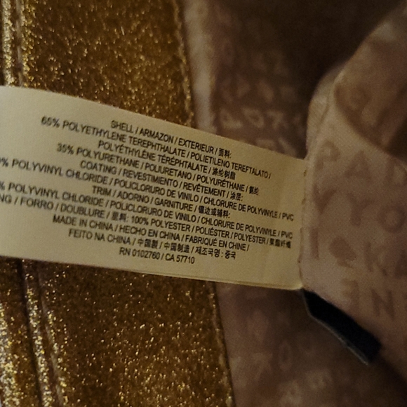 COPY - Kate spade ♠️ glitter gold tote bag !🥰😚💃 - Picture 7 of 11